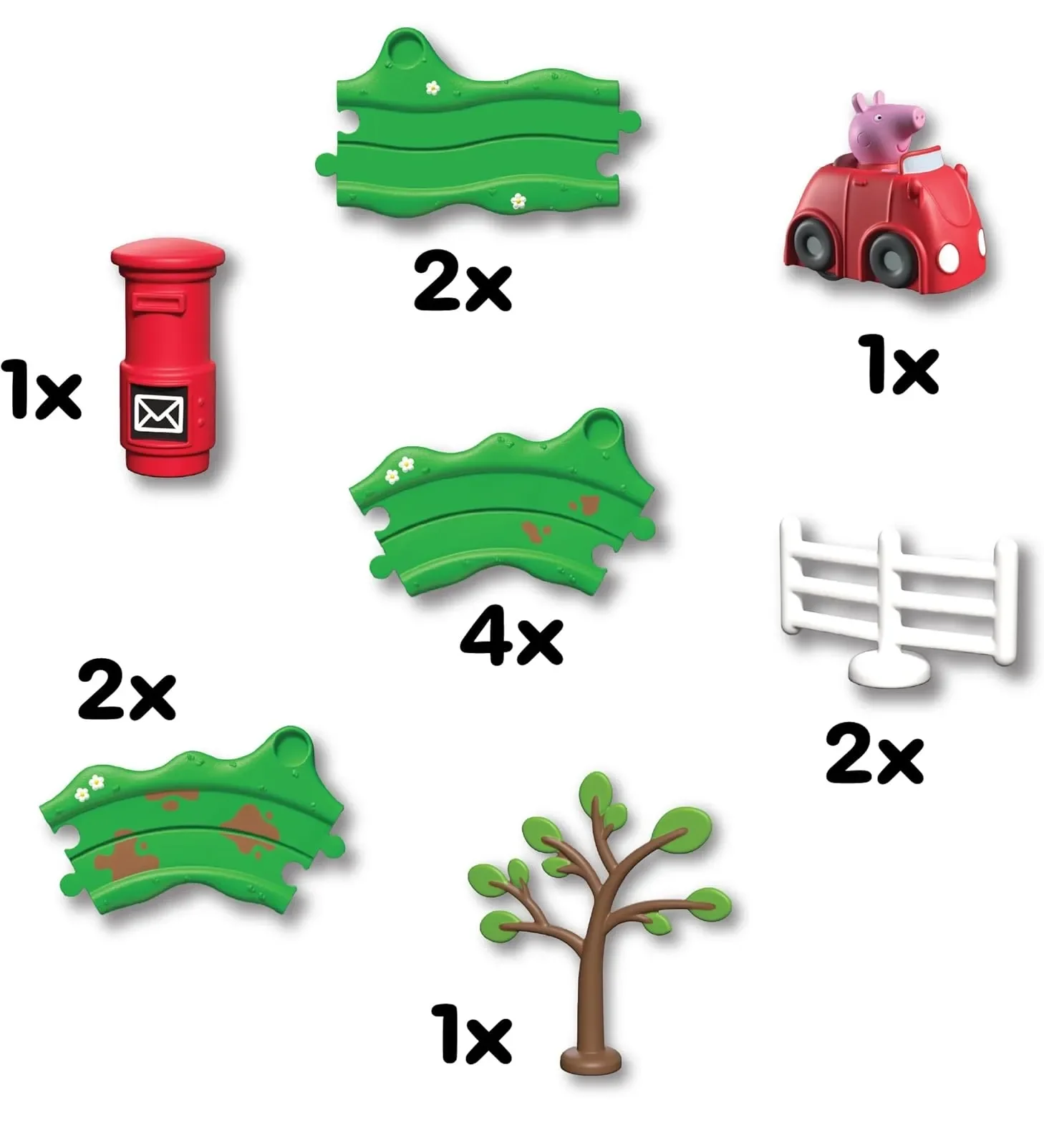 Peppa Pig Whizz Around Peppa's Small Red Car - Image 4