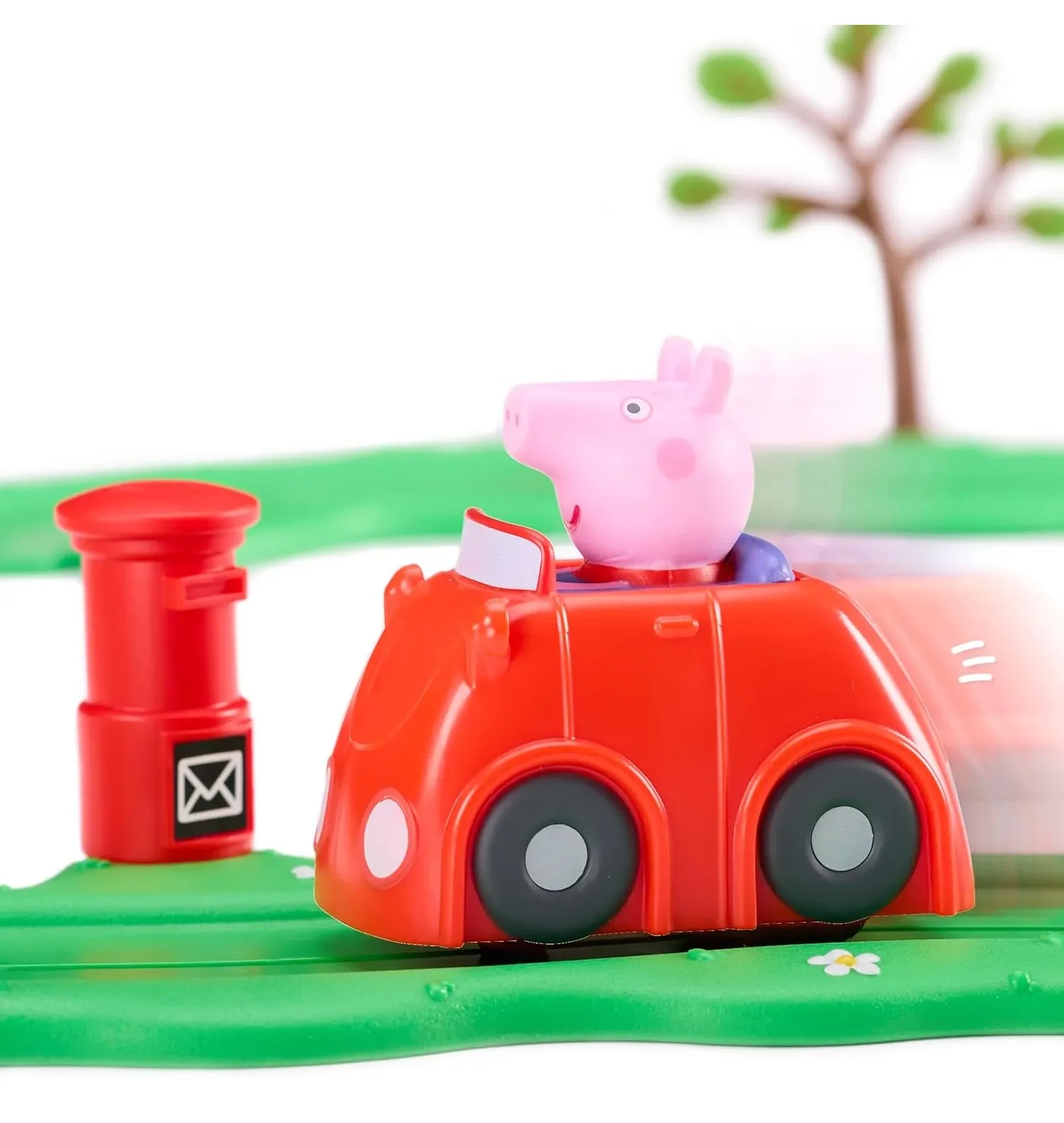 Peppa Pig Whizz Around Peppa's Small Red Car - Image 5