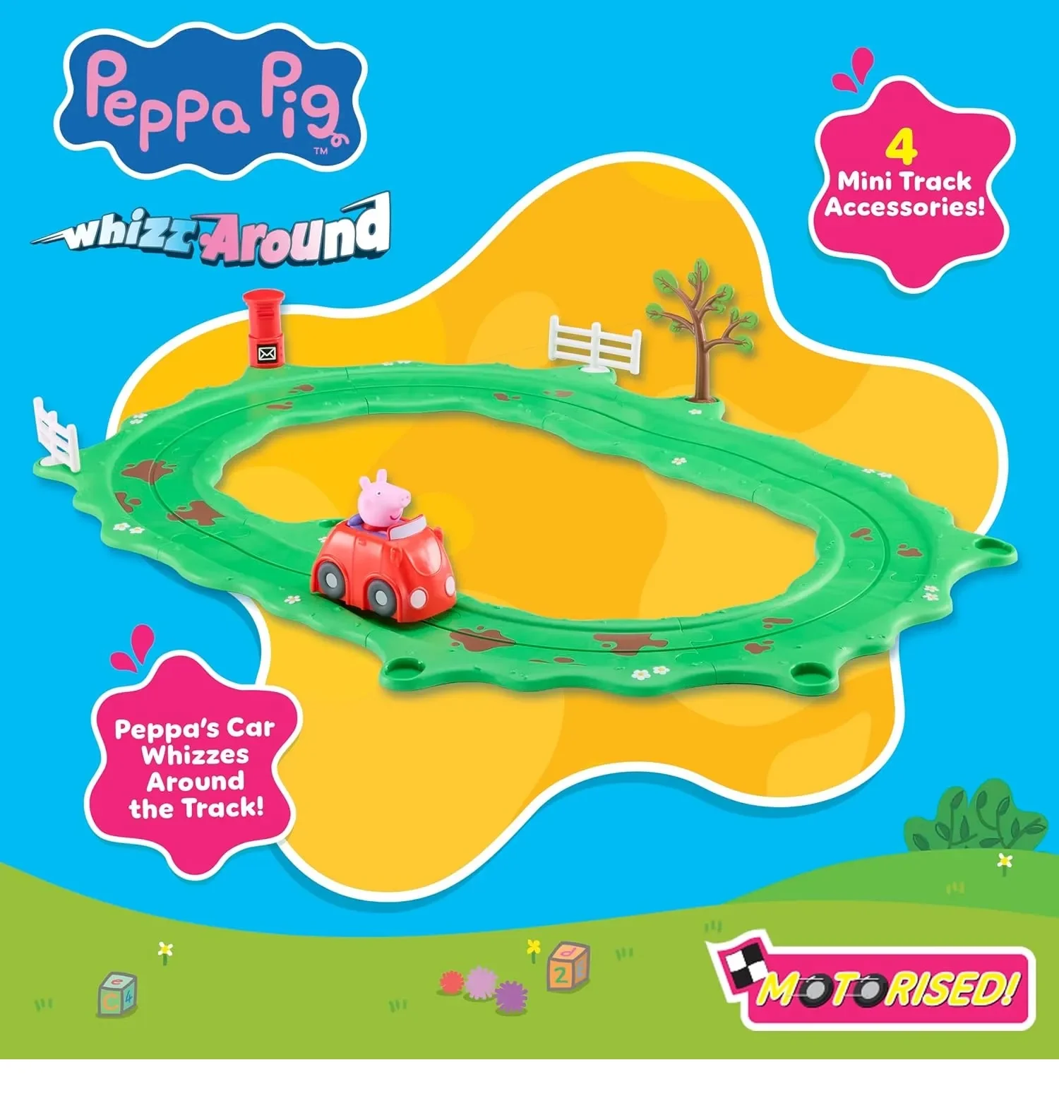 Peppa Pig Whizz Around Peppa's Small Red Car - Image 6