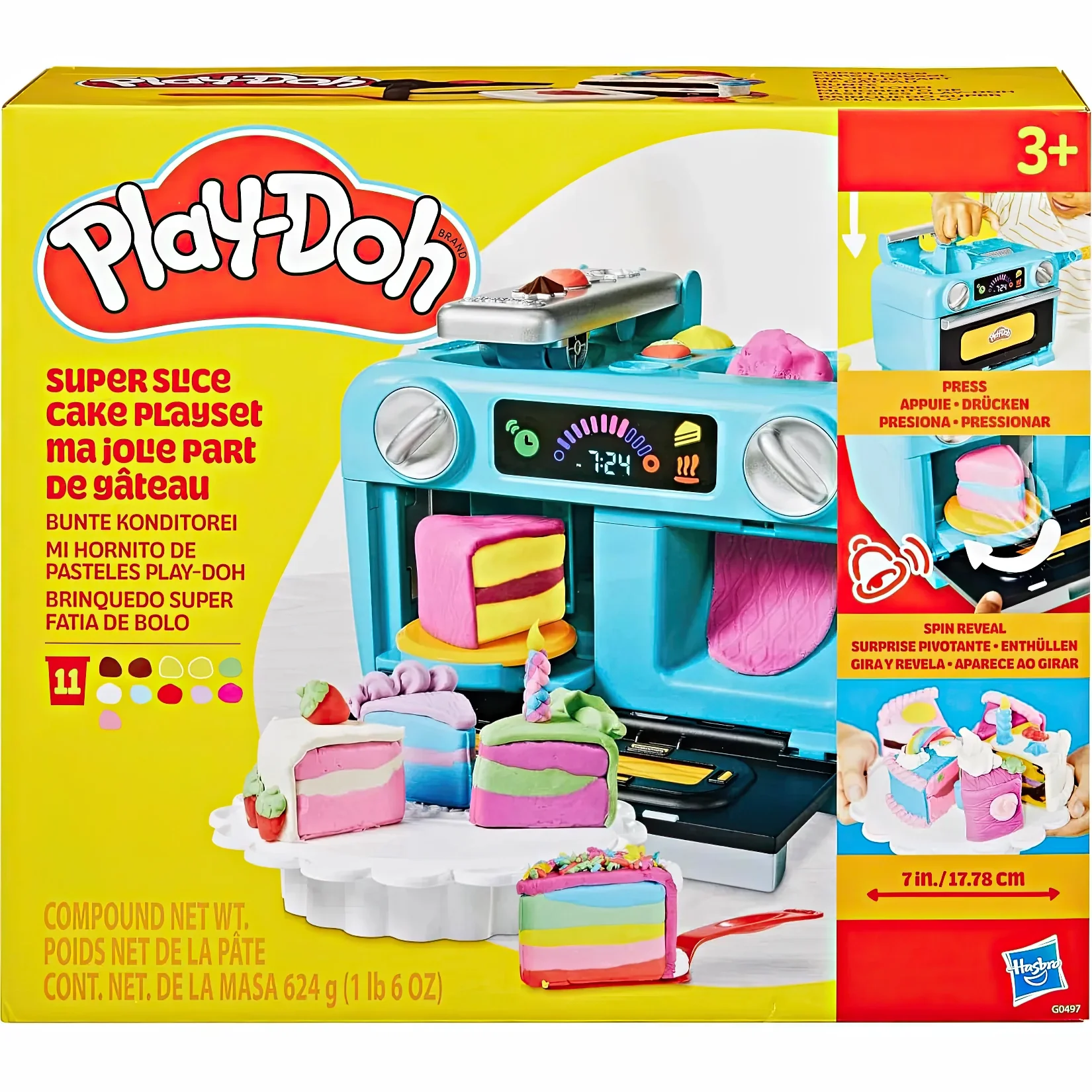 Play-doh Super Slice Cake Playset - Image 12