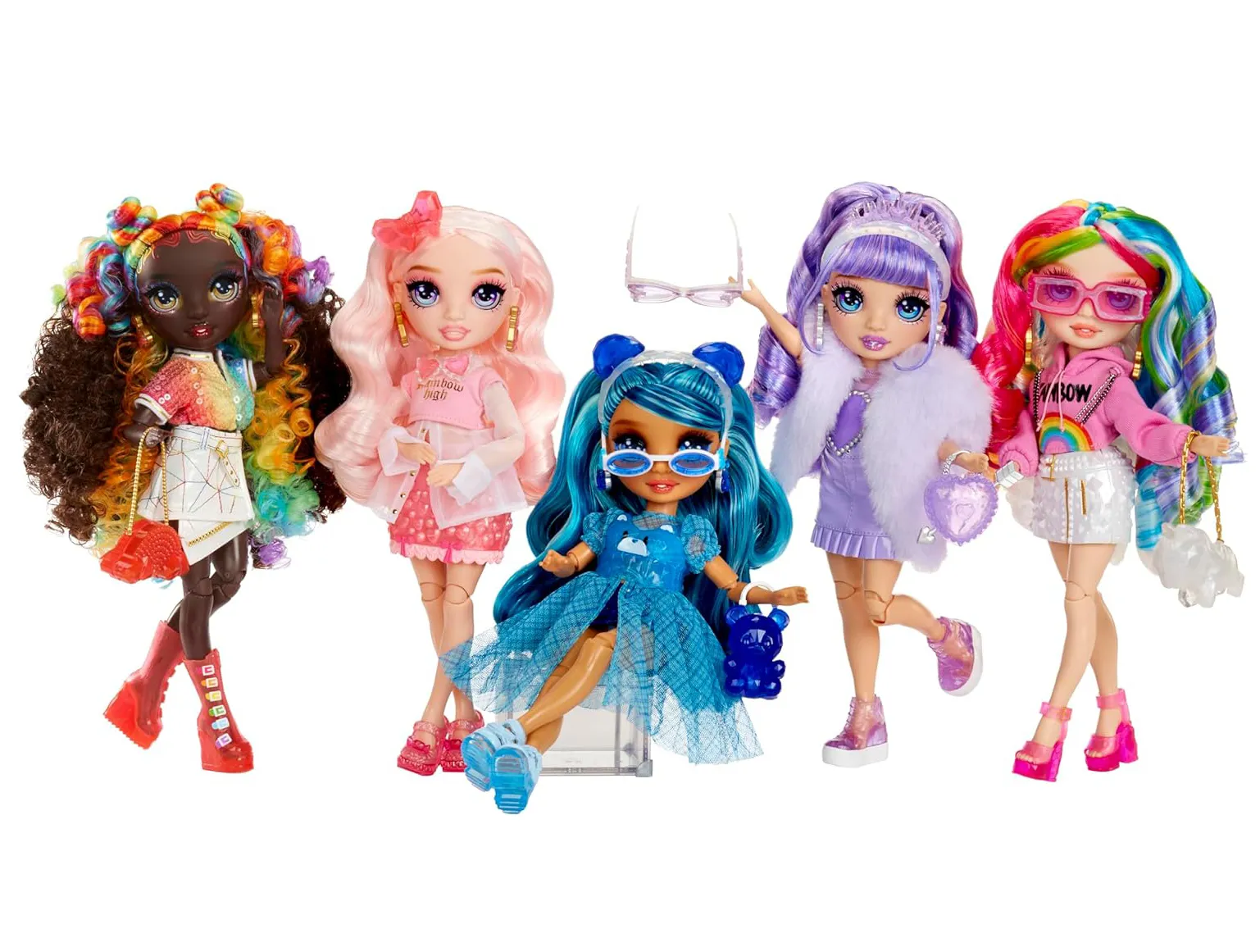 Rainbow High Creative Crystals Fashion Doll- Violet - Image 10