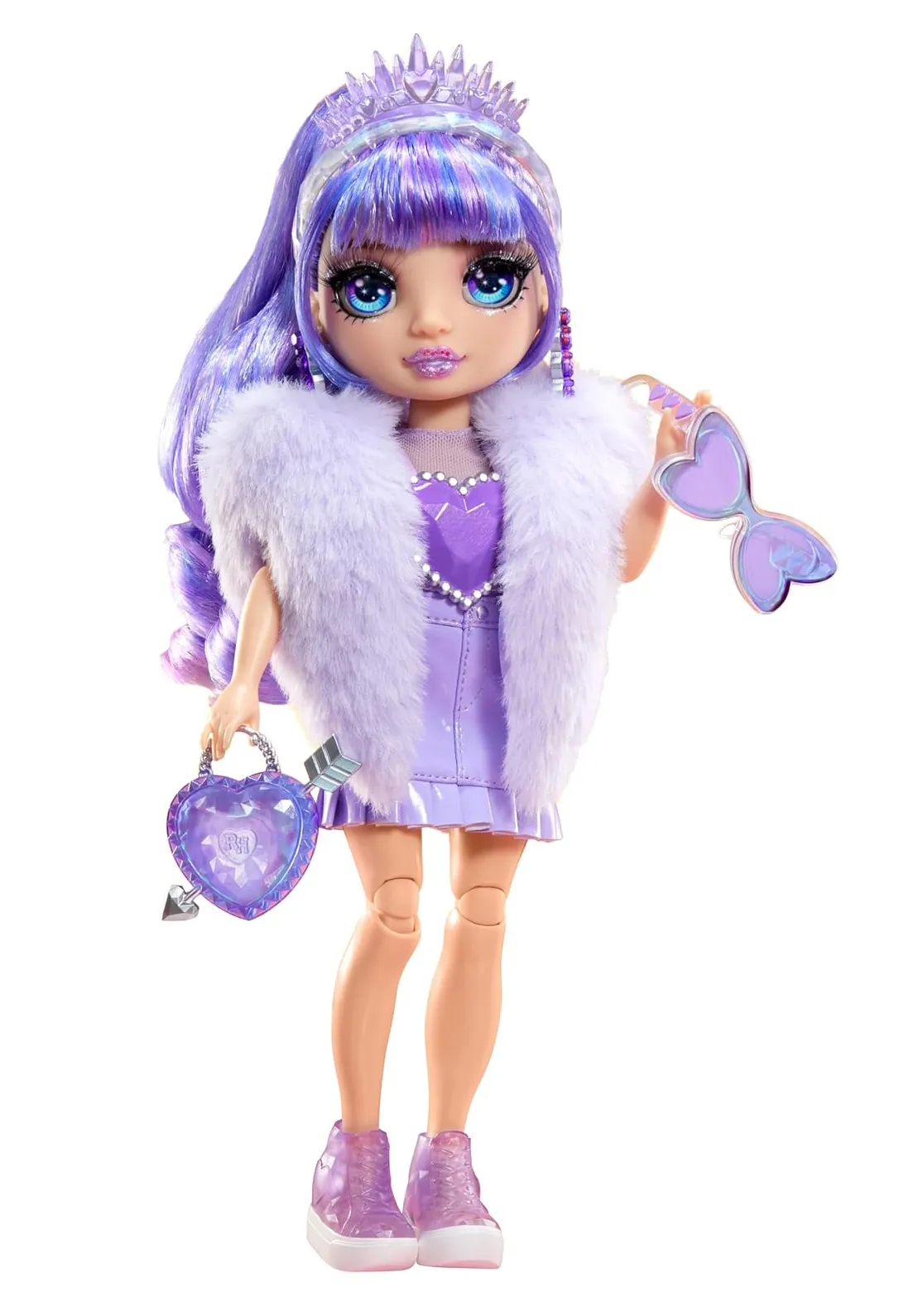Rainbow High Creative Crystals Fashion Doll- Violet - Image 2