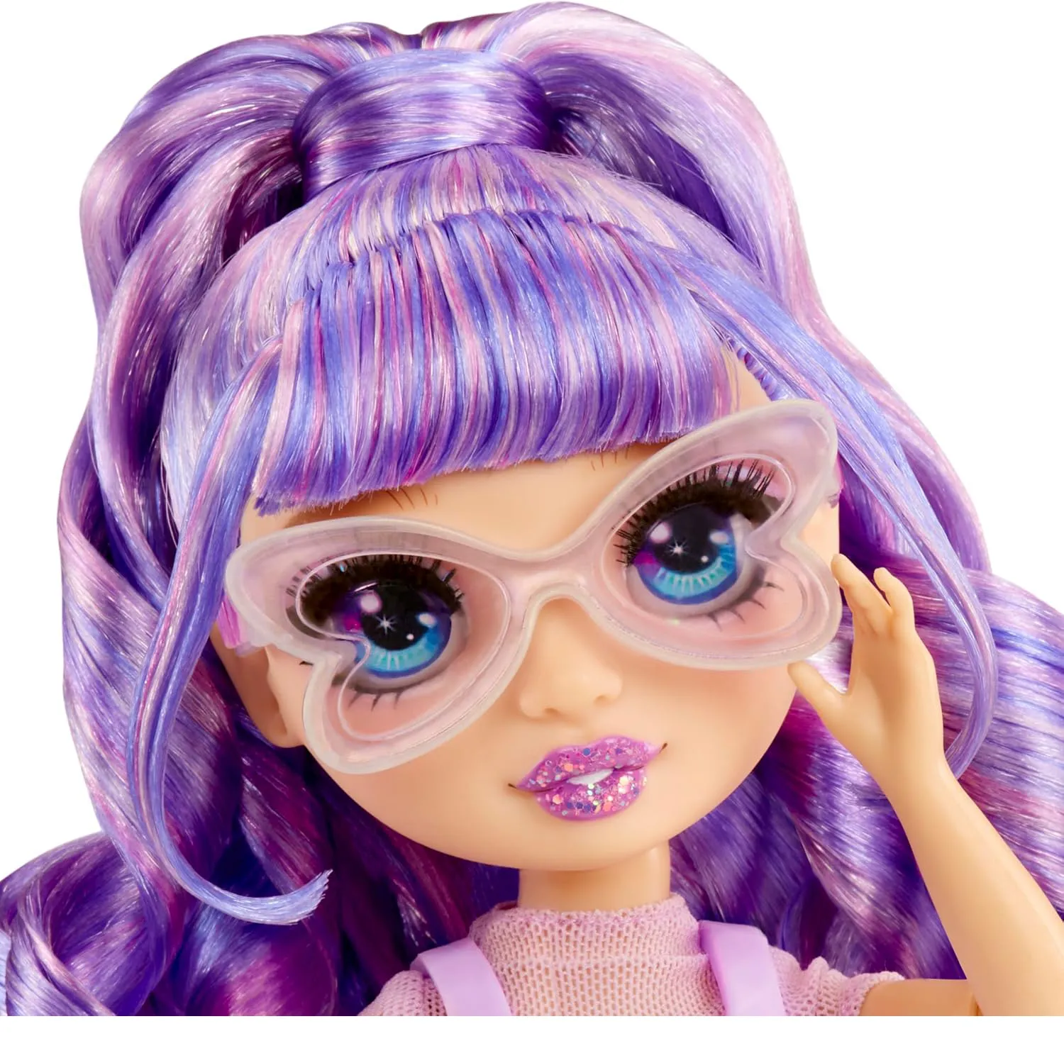 Rainbow High Creative Crystals Fashion Doll- Violet - Image 3