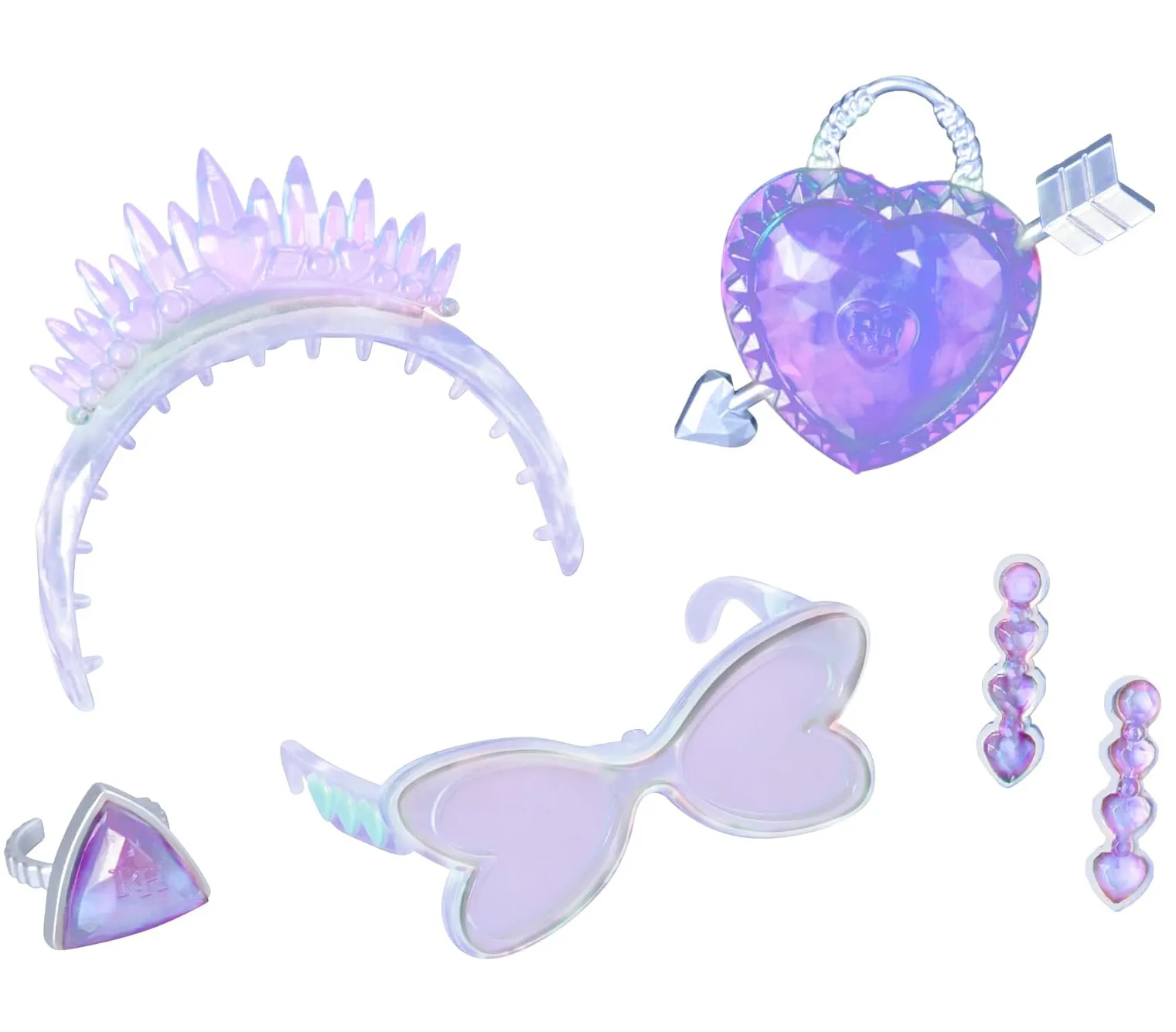 Rainbow High Creative Crystals Fashion Doll- Violet - Image 9