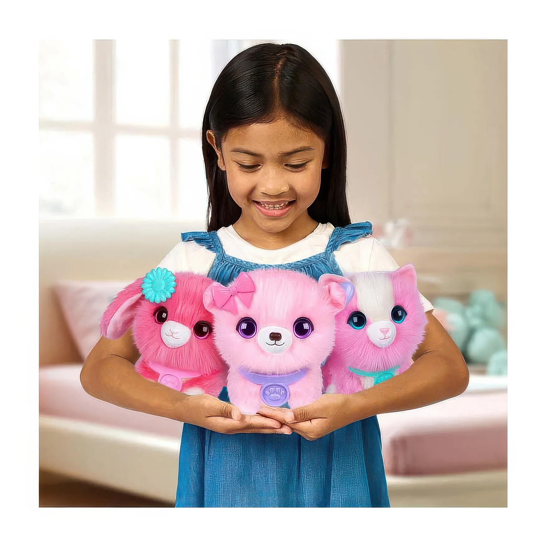 Scruffaluvs Pet Scruffs Assorted Pink Plush Toy - Image 14