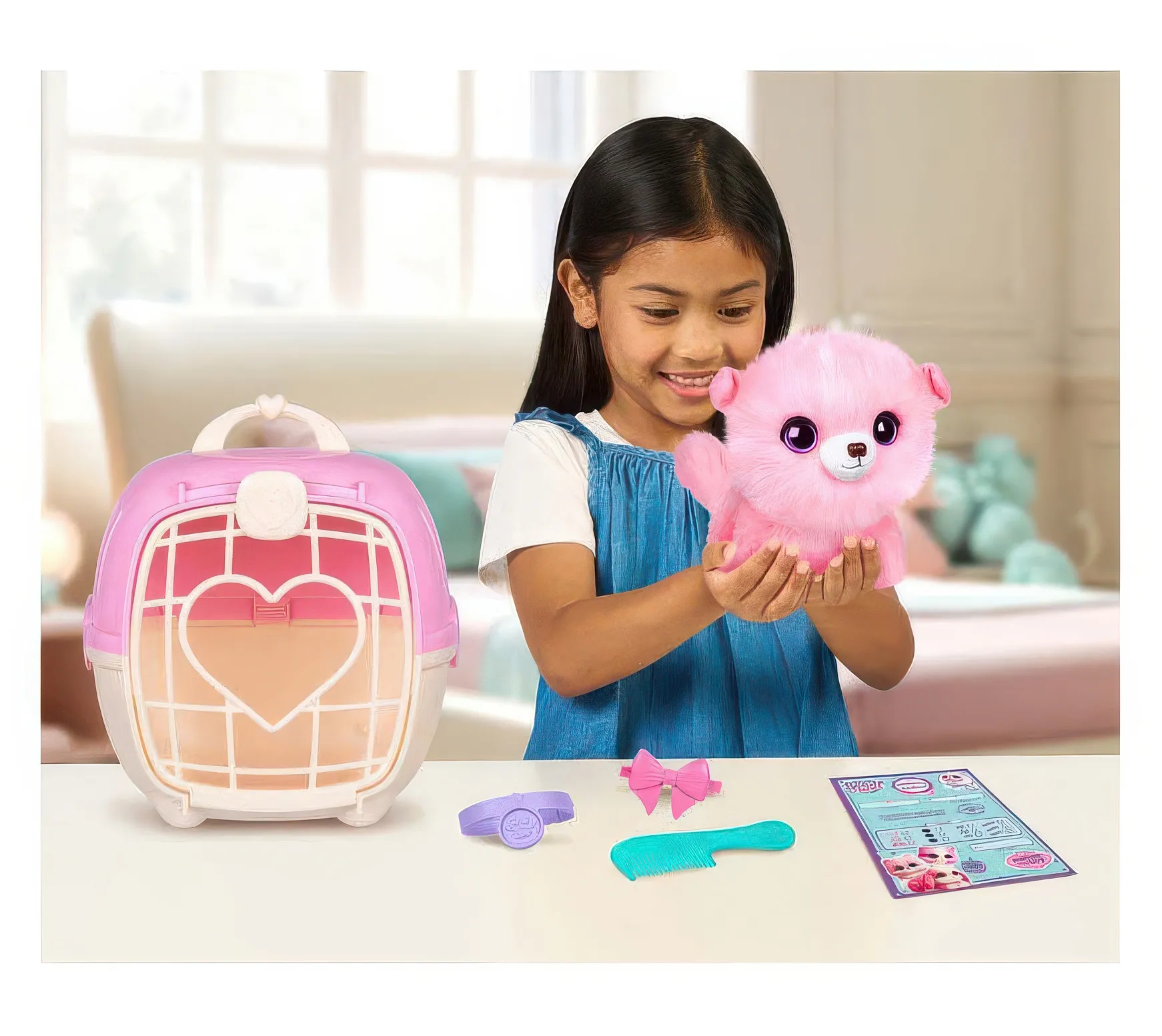 Scruffaluvs Pet Scruffs Assorted Pink Plush Toy - Image 9