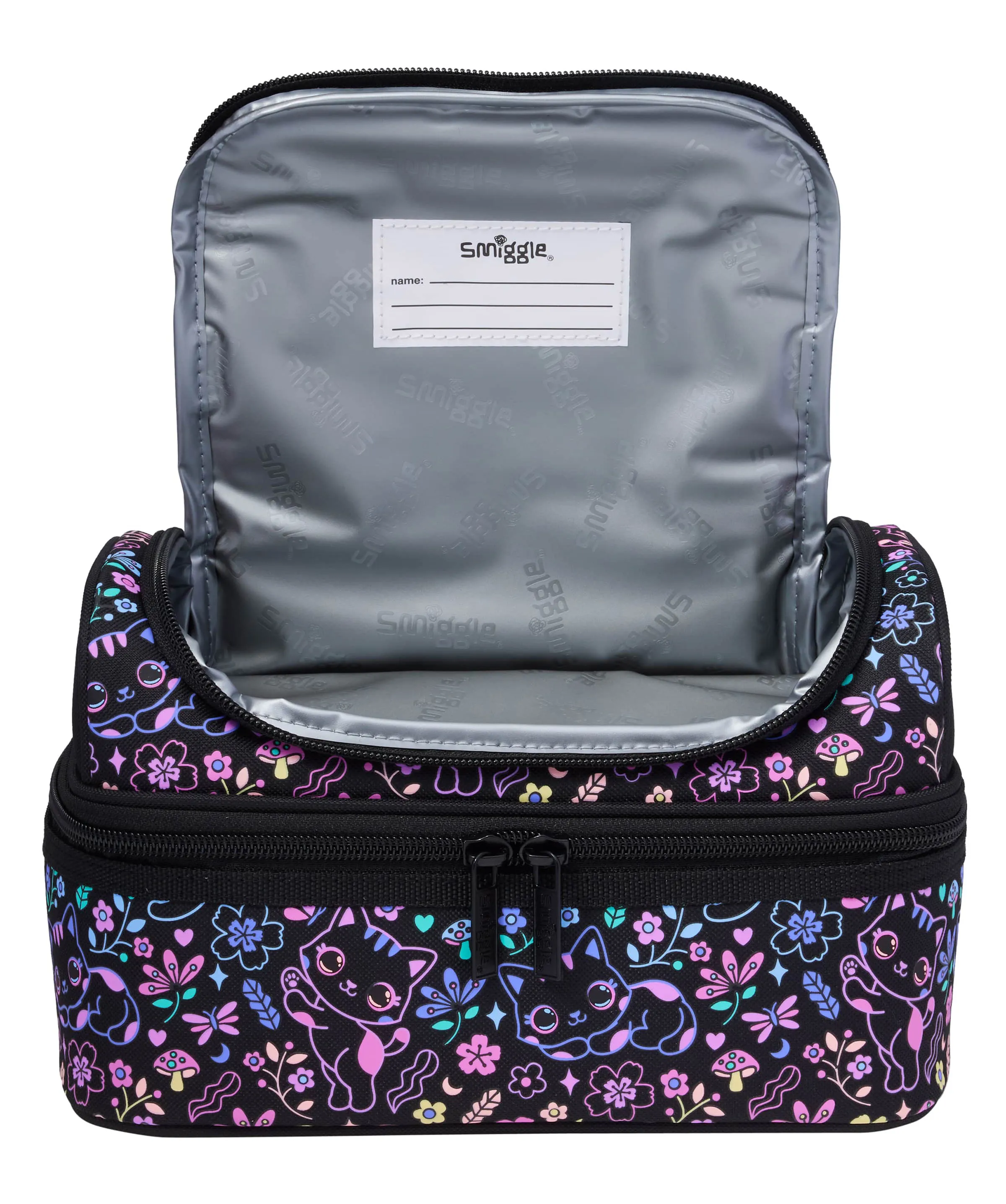 Smiggle Eclipse Double Decker Lunchbox - Mix - Image 2