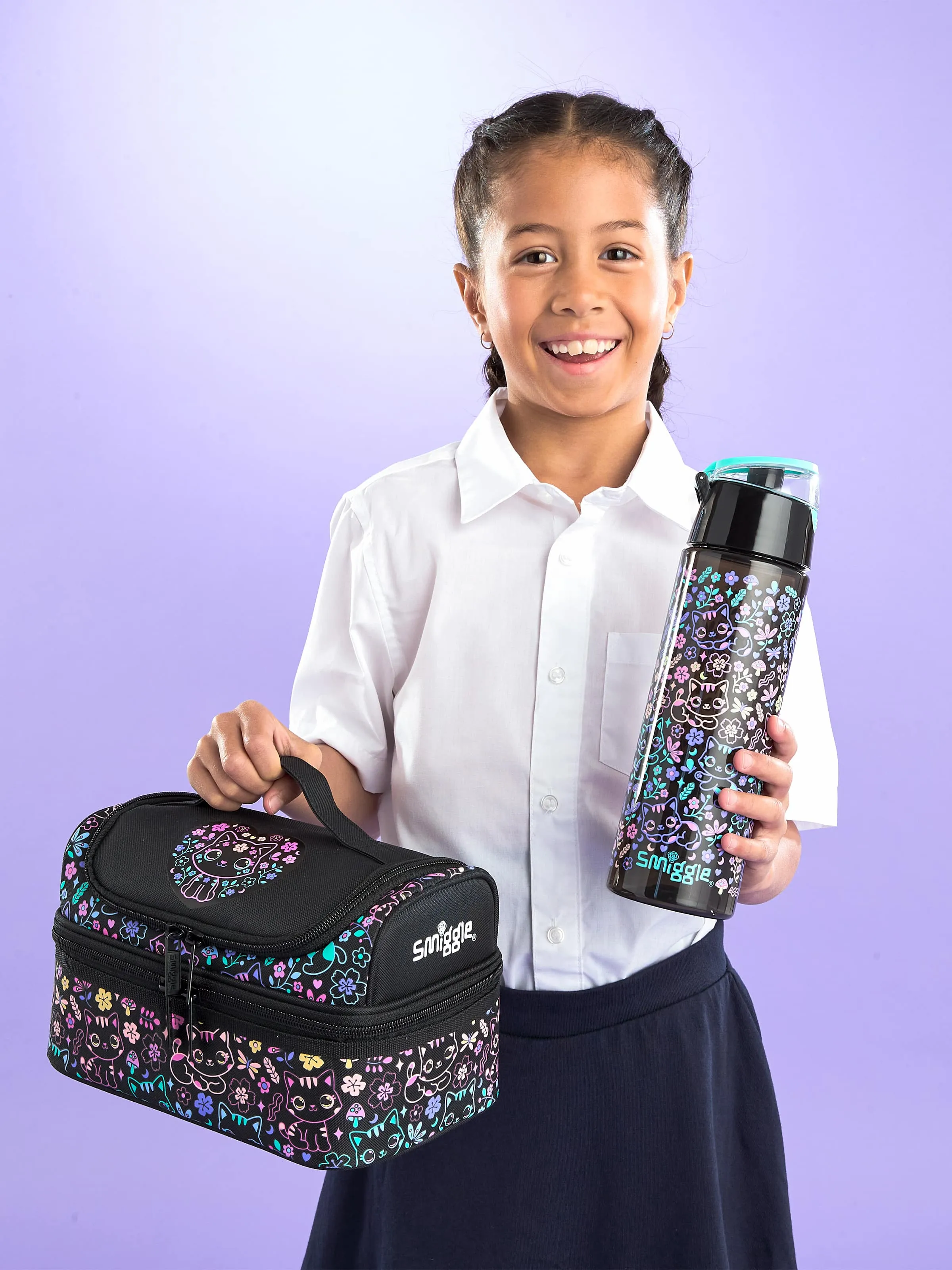 Smiggle Eclipse Double Decker Lunchbox - Mix - Image 6