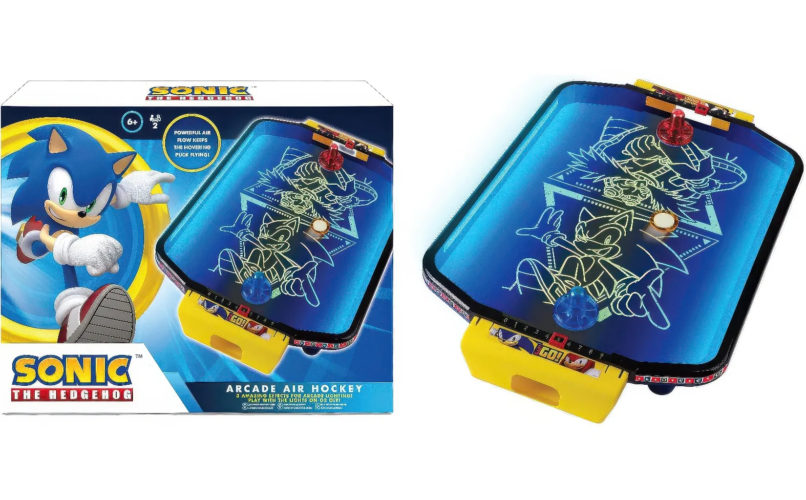 SONIC Arcade Air Hockey Game - Image 3