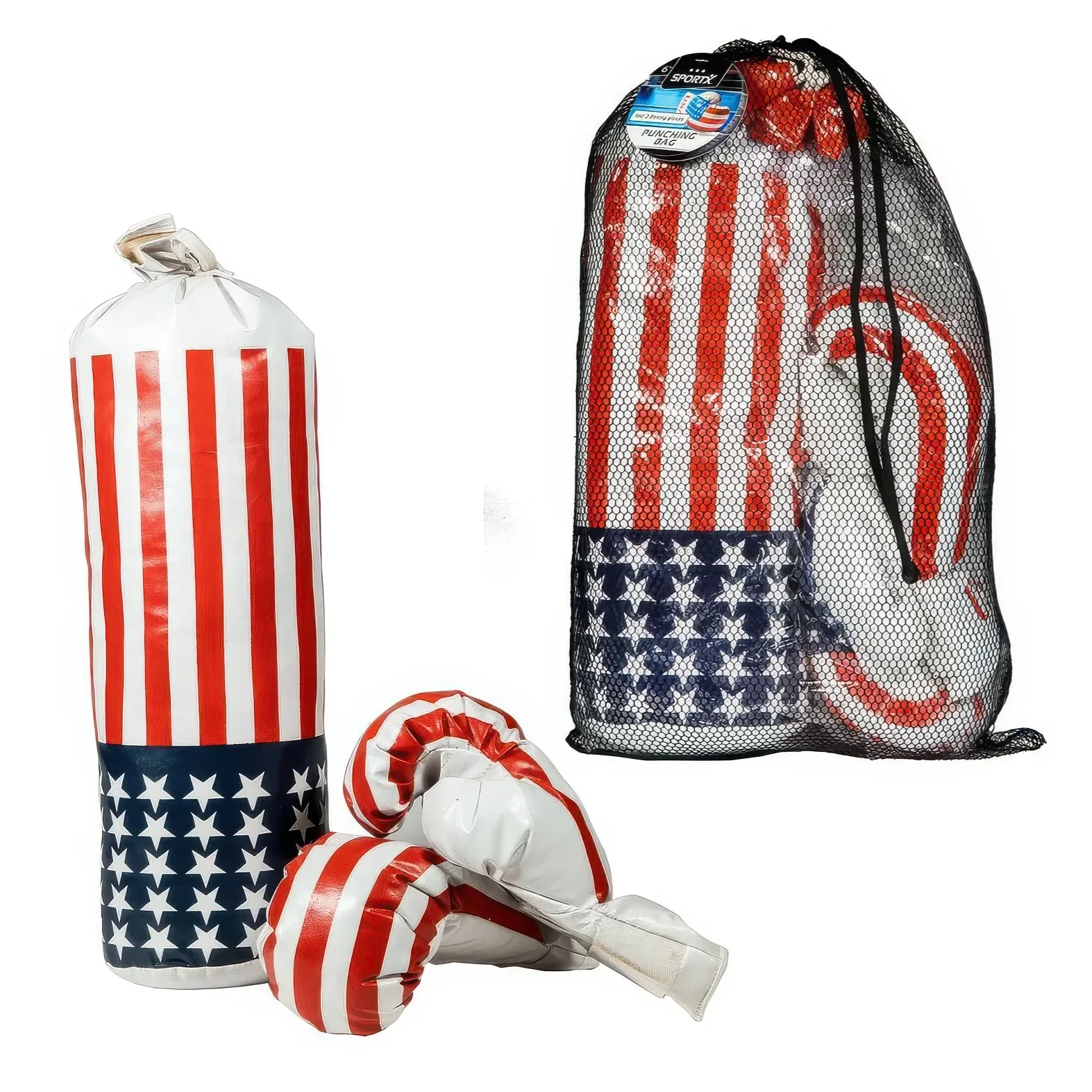 Sportx Punching Bag with Gloves Set - Image 3