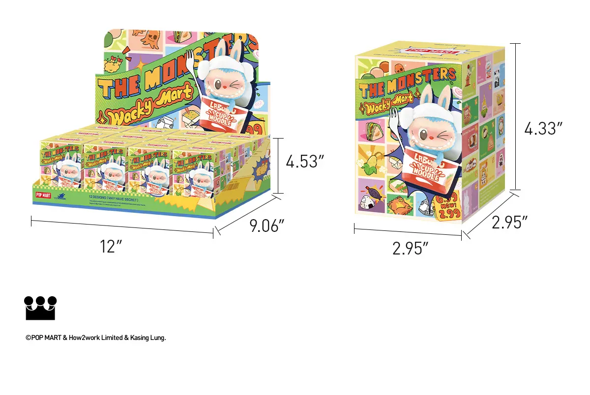 THE MONSTERS Wacky Mart Series Figures - Image 4