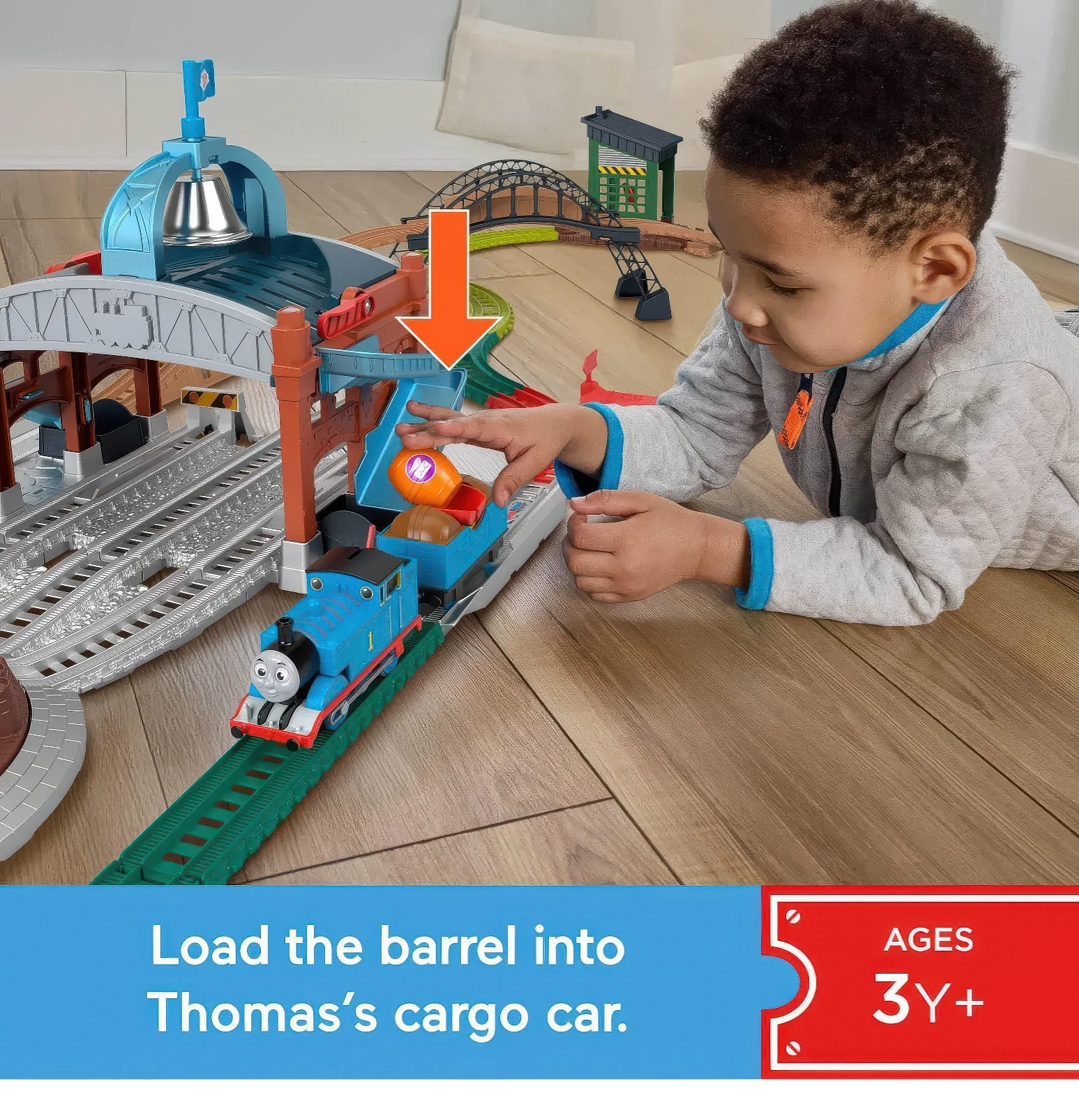 Thomas & Friends Load & Launch Barrel Delivery Train Set - Image 5