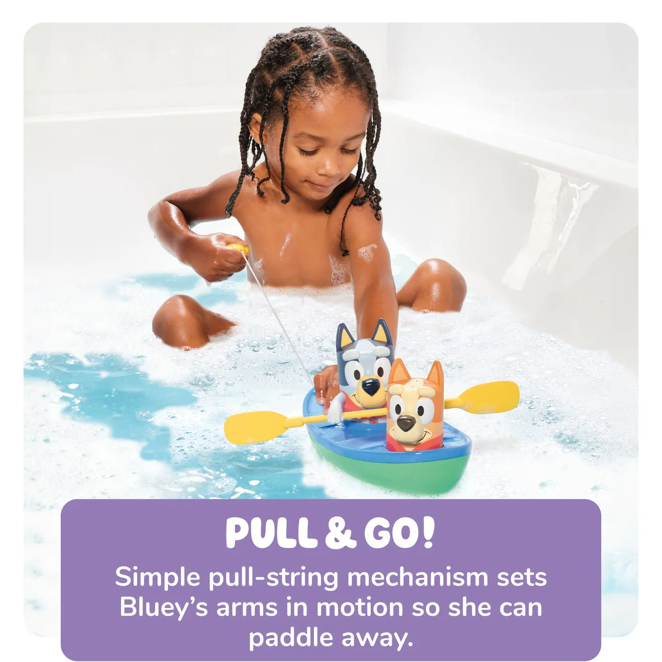 Toomies Bluey Pull & Go Canoe - Image 4