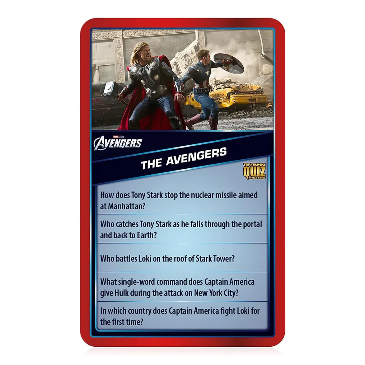 Top Trumps Marvel Cinematic Universe Quiz Game - Image 4