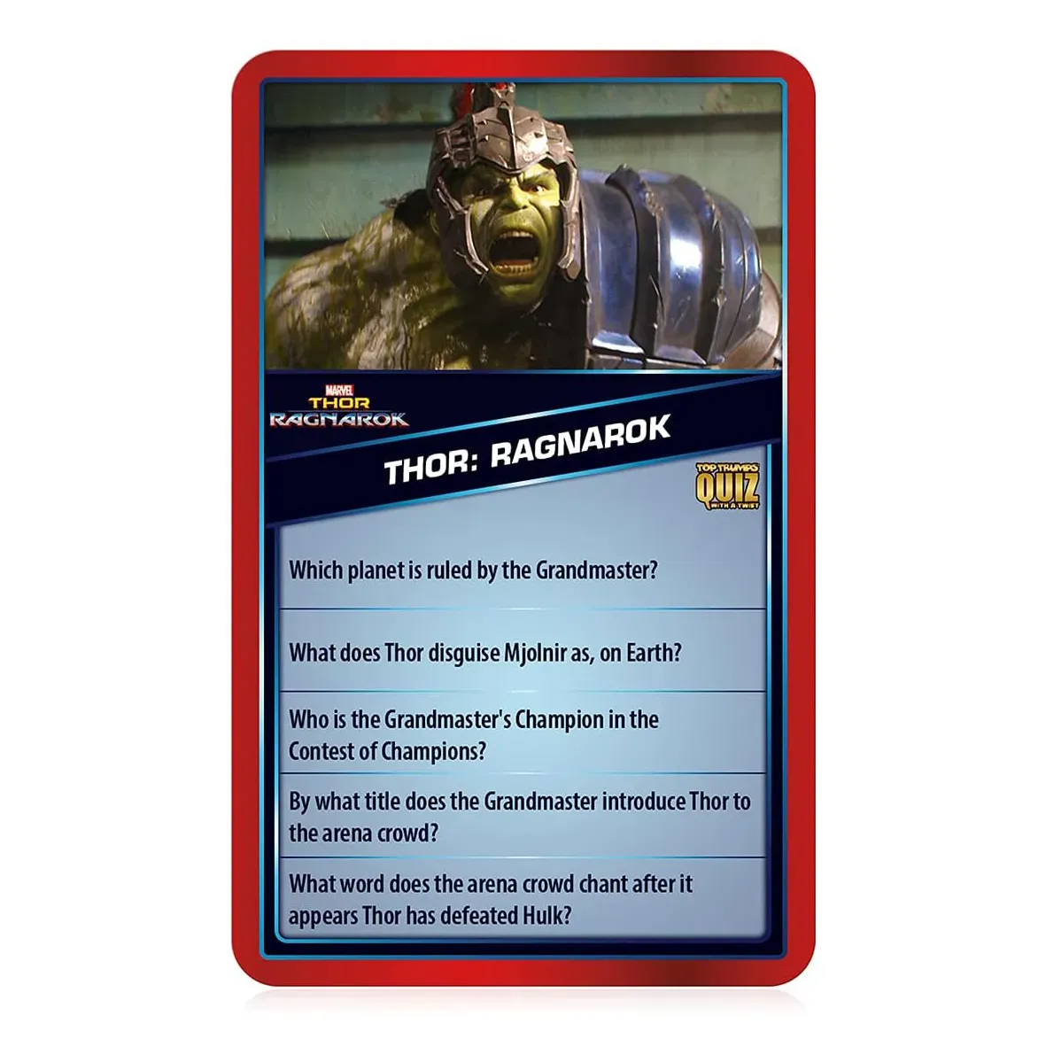 Top Trumps Marvel Cinematic Universe Quiz Game - Image 5