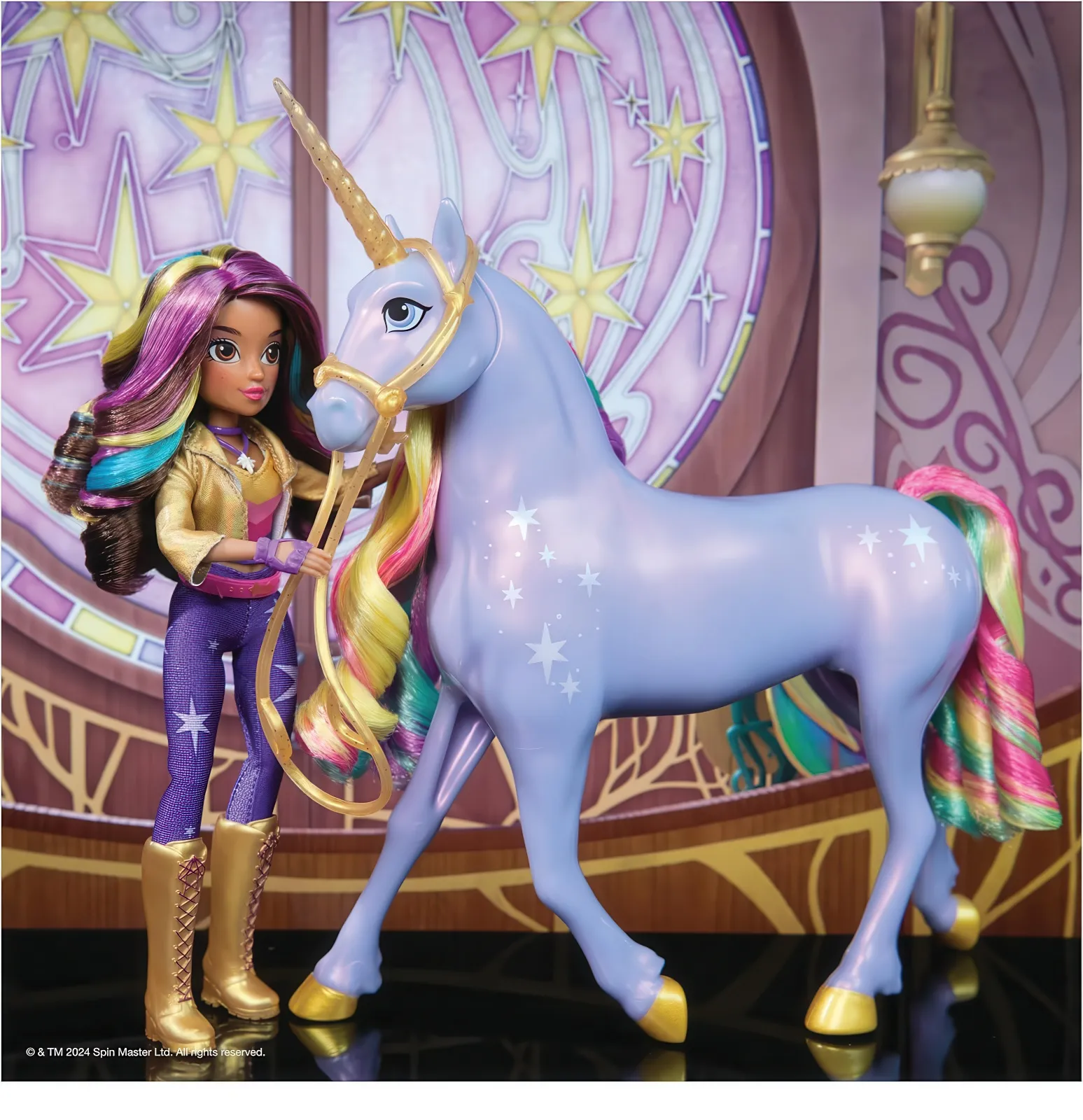 Unicorn Academy Sophia & Interactive Rainbow Light-up Wildstar - Image 5