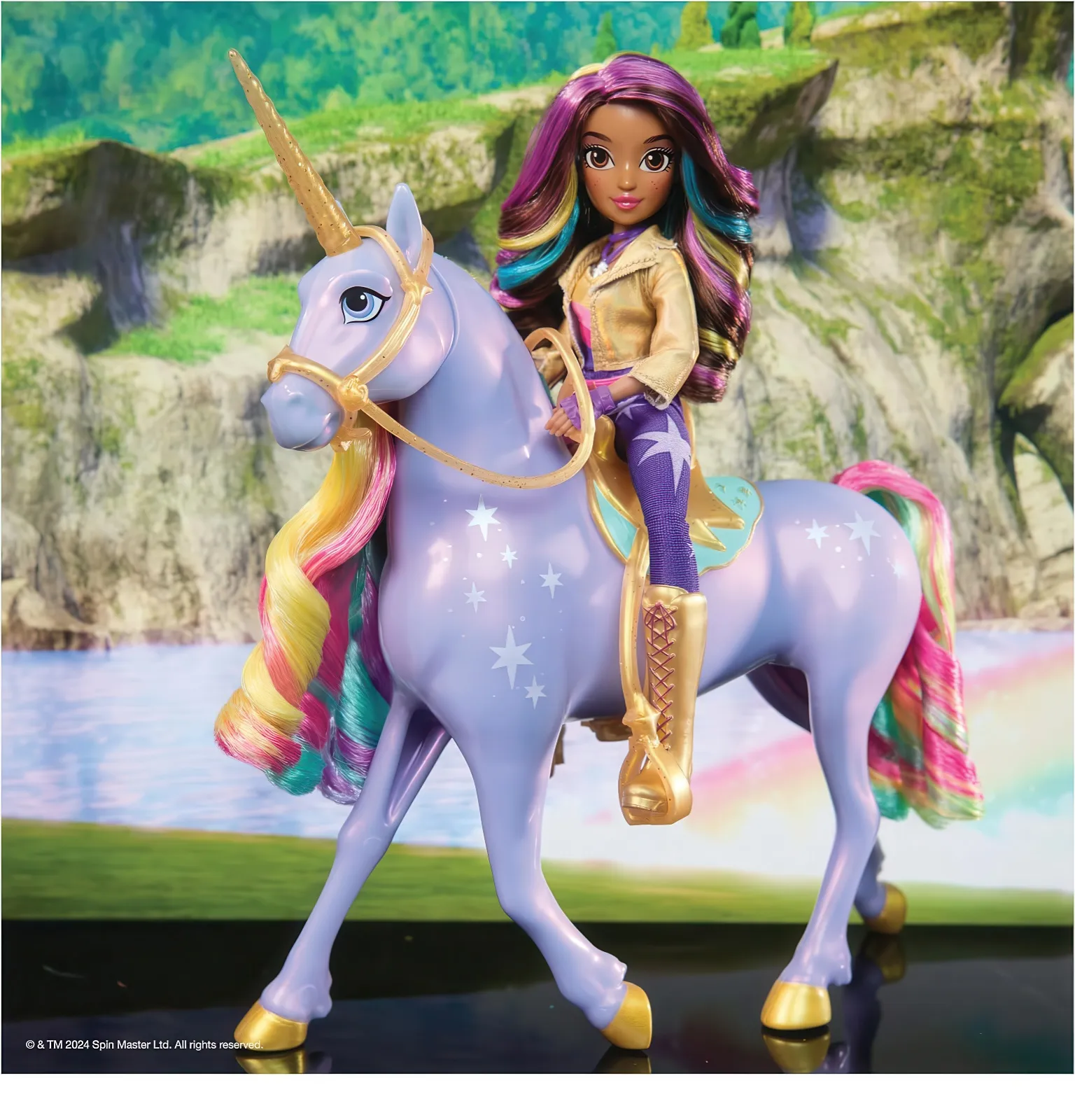 Unicorn Academy Sophia & Interactive Rainbow Light-up Wildstar - Image 6
