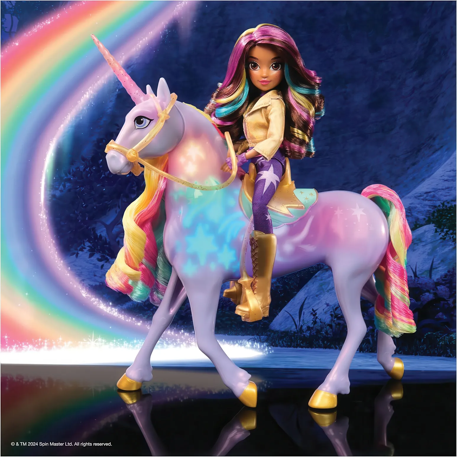 Unicorn Academy Sophia & Interactive Rainbow Light-up Wildstar - Image 7