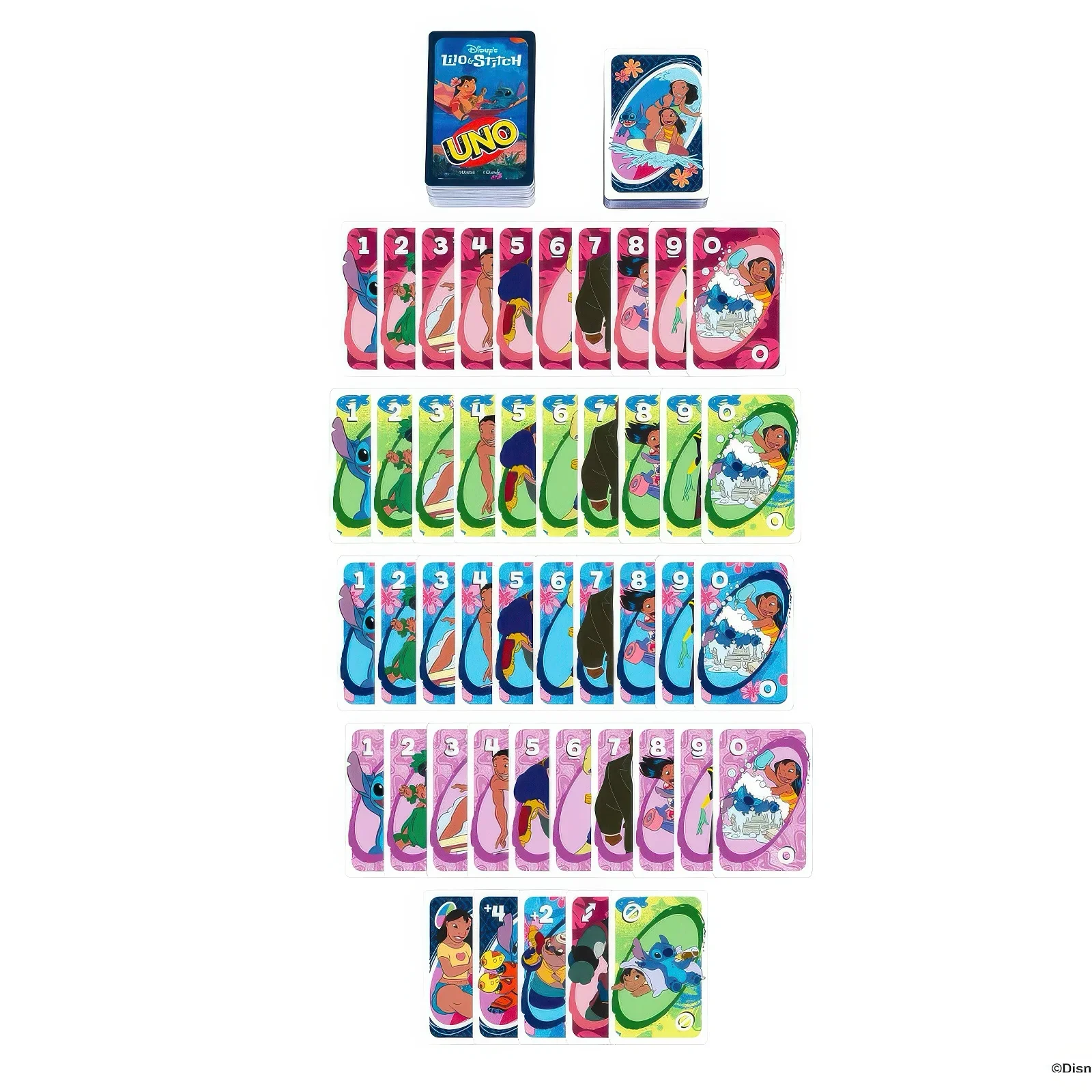UNO Lilo & Stitch Card Game - Image 4
