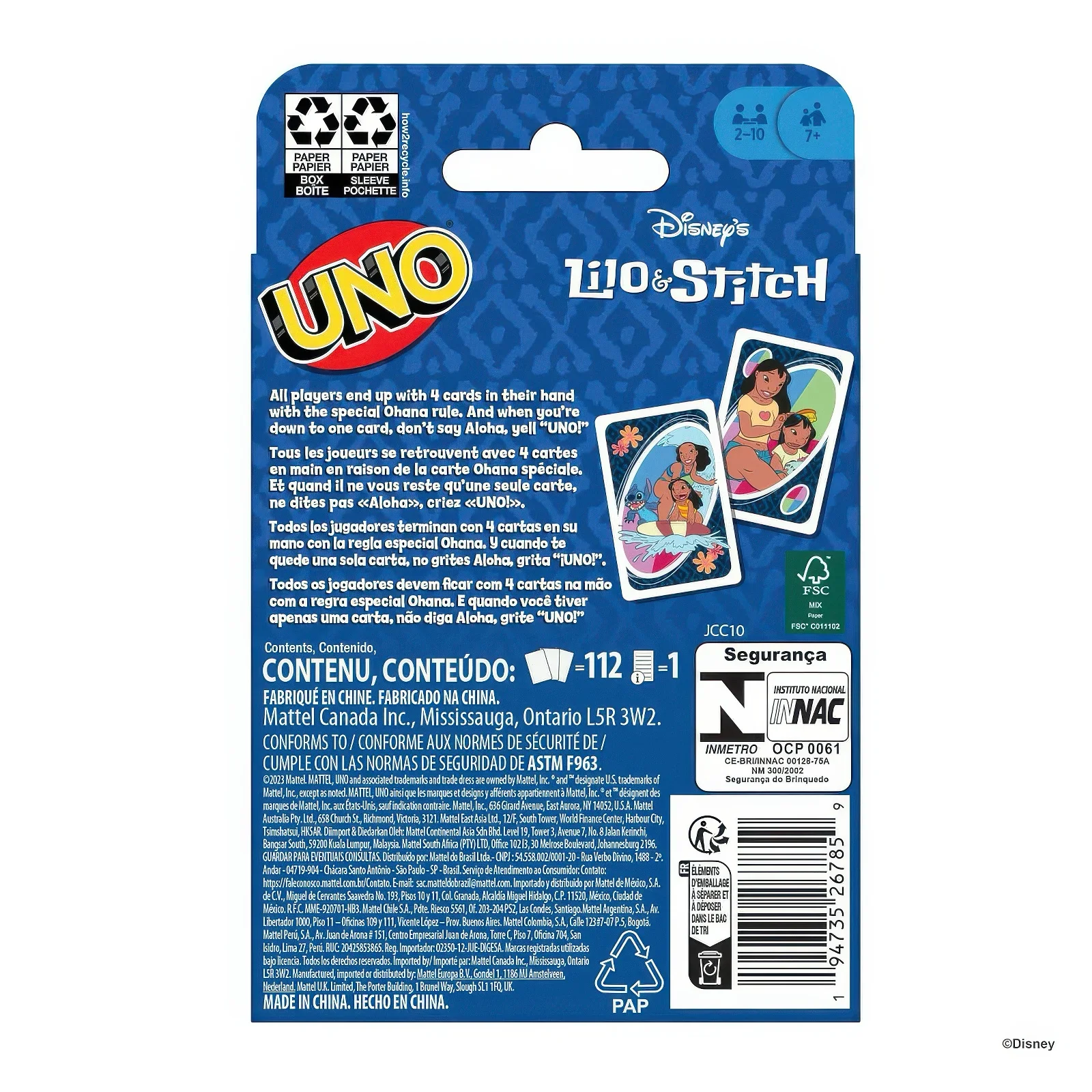 UNO Lilo & Stitch Card Game - Image 6