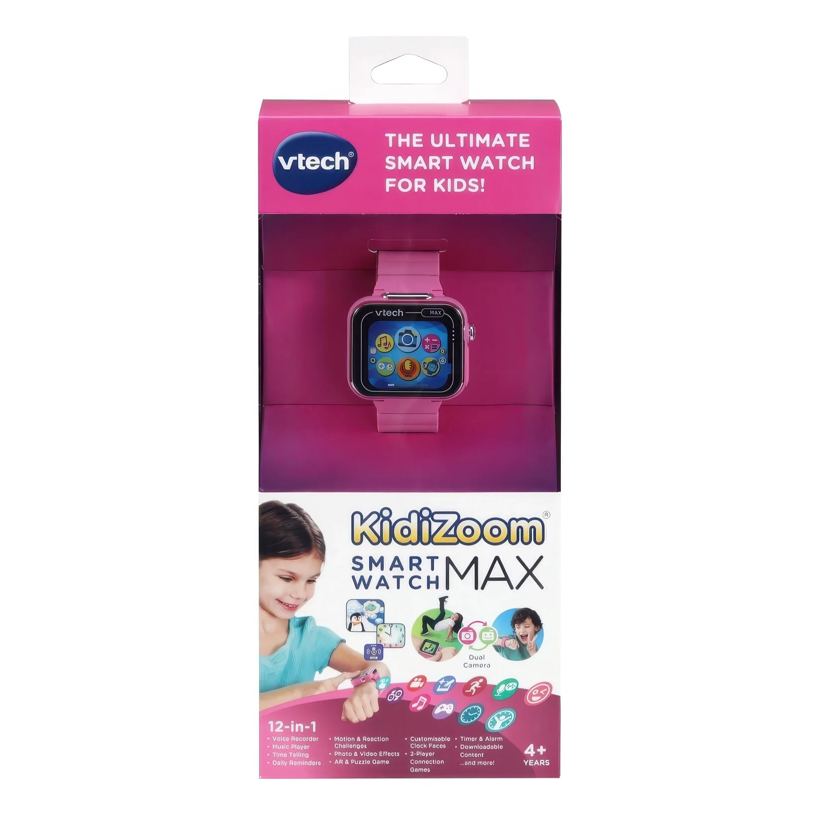 Vtech Kidizoom Smart Watch MAX Pink - Image 5