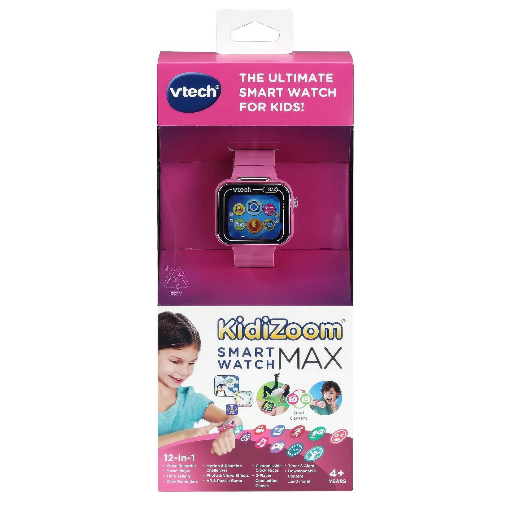 Vtech Kidizoom Smart Watch MAX Pink - Image 6