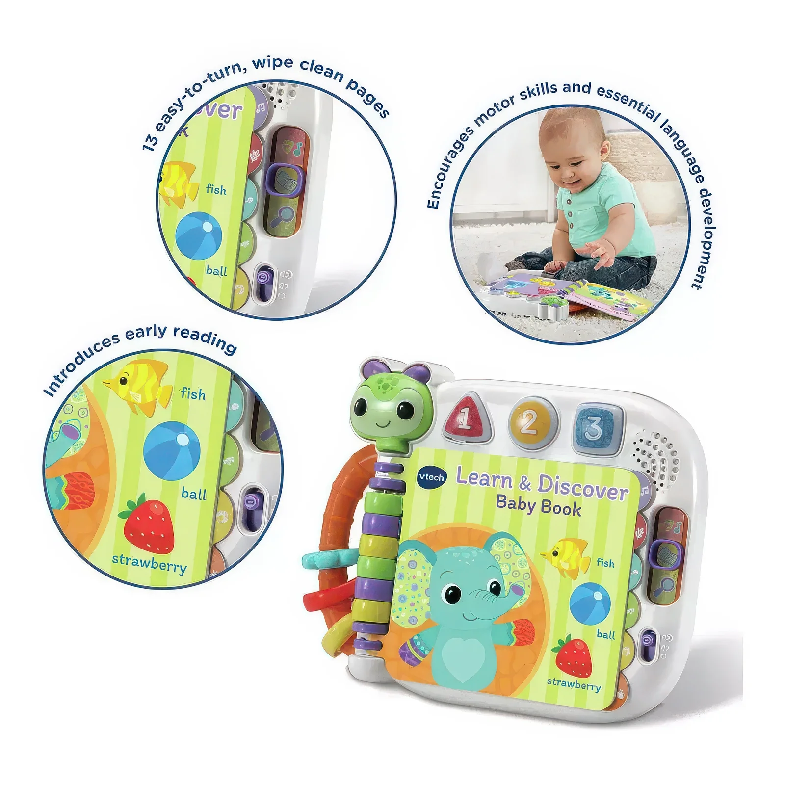 Vtech Learn & Discover Baby Book - Image 3