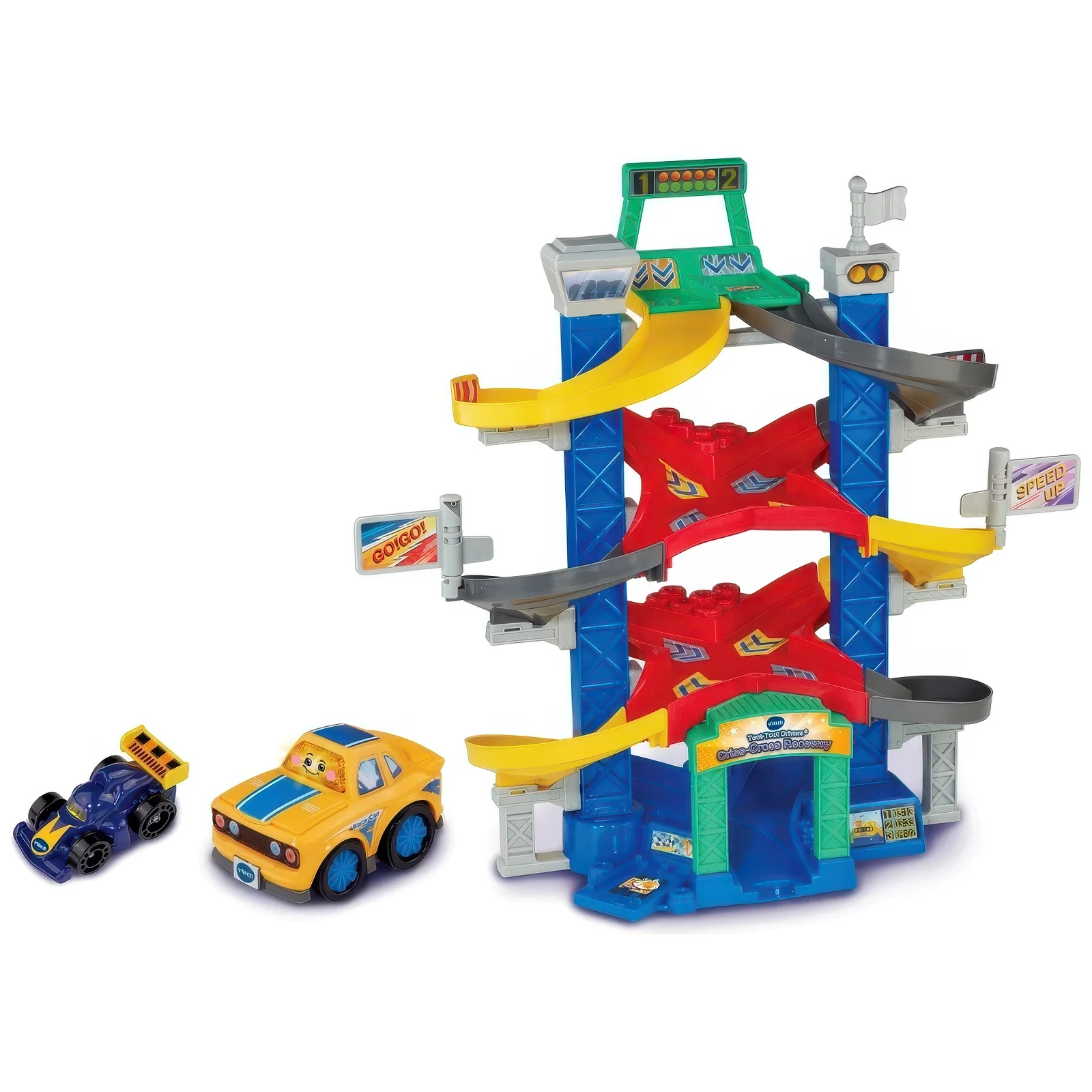 Vtech Toot-toot Drivers Criss-cross Raceway Playset - Image 5