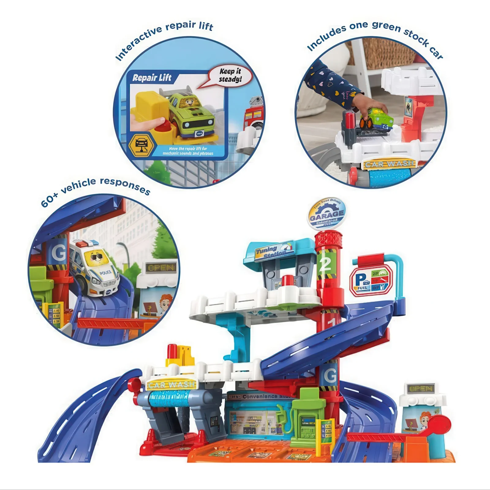 Vtech Toot-toot Drivers Fix & Fuel Garage - Image 3