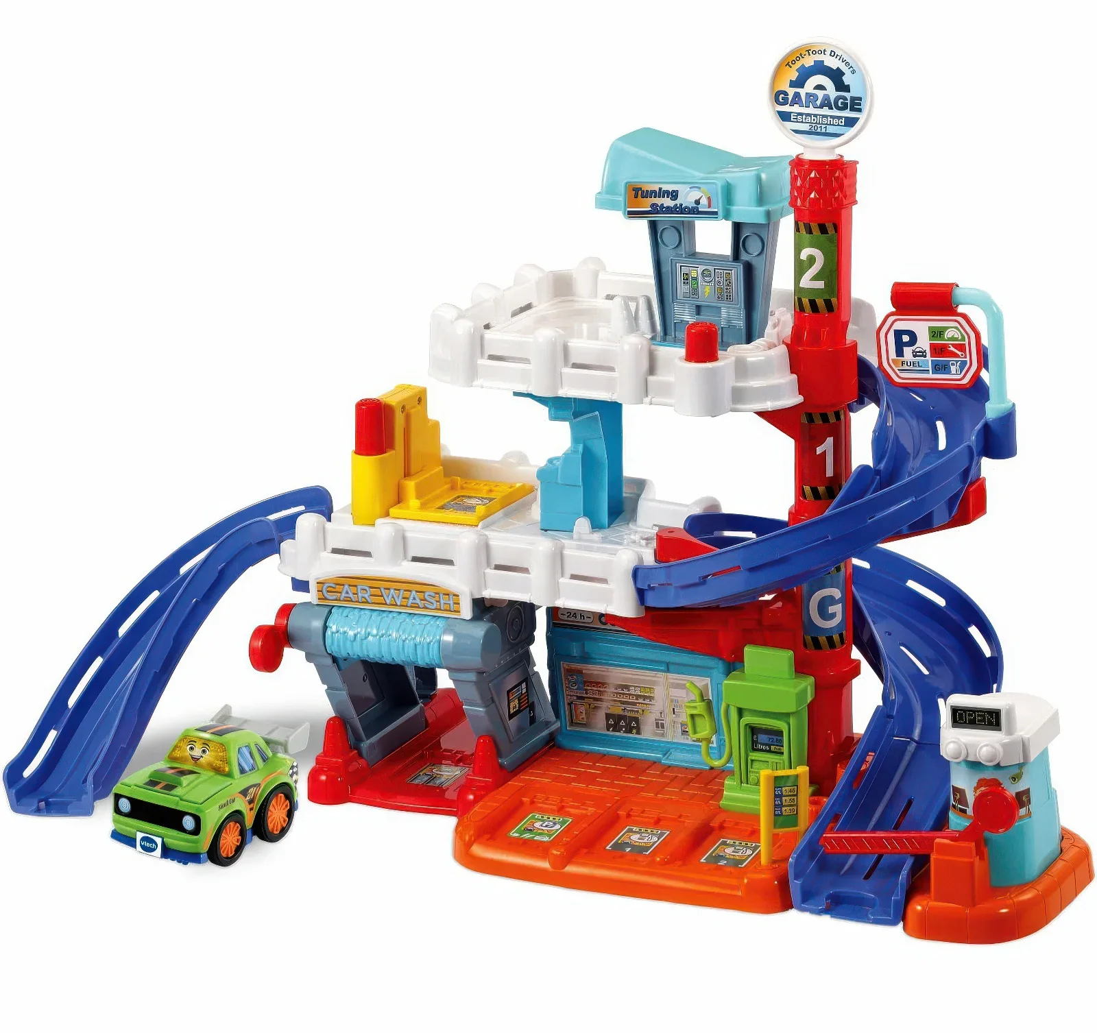 Vtech Toot-toot Drivers Fix & Fuel Garage - Image 4