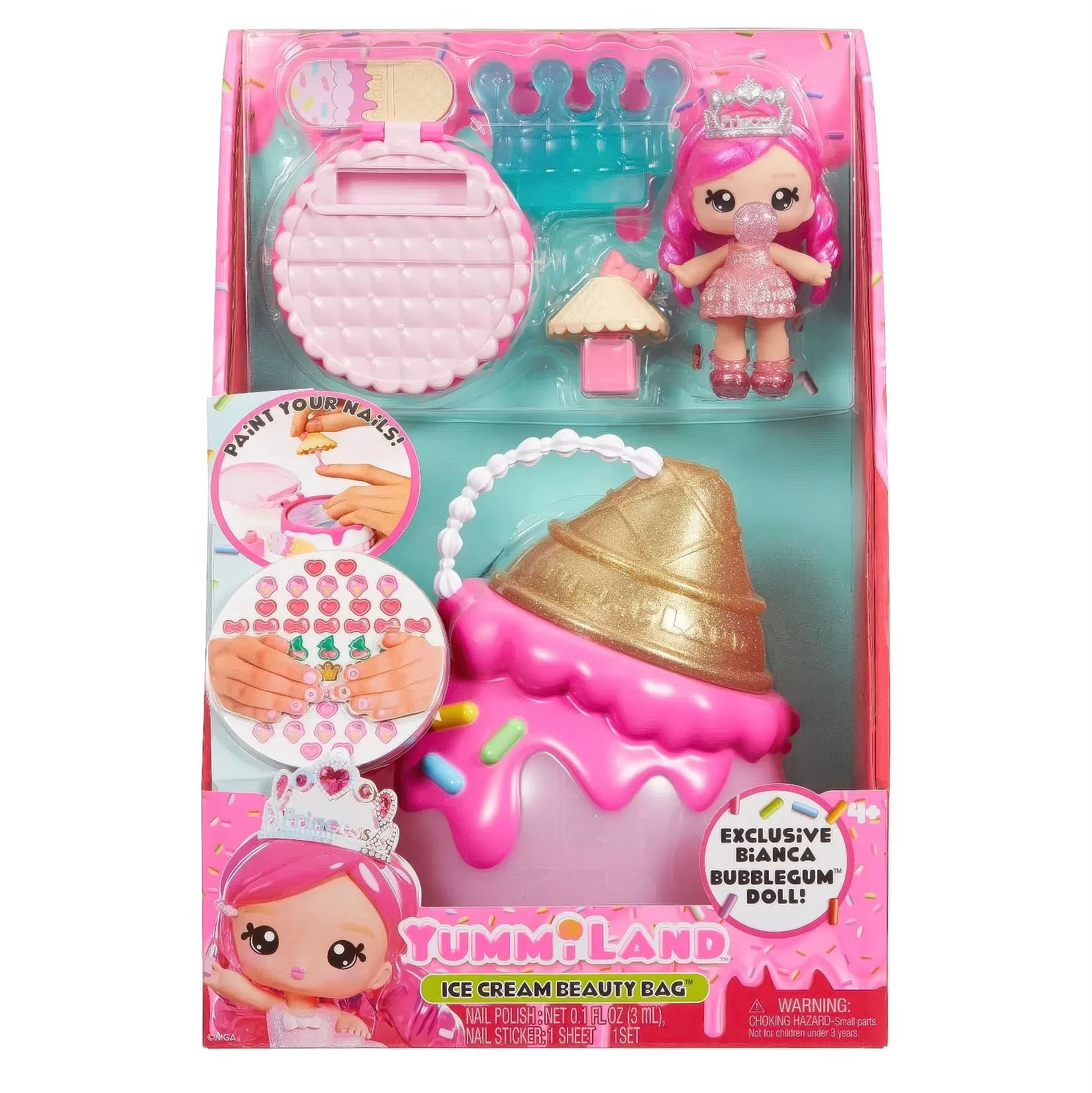 Yummiland Ice Cream Beauty Bag Playset - Bianca Bubblegum - Image 9